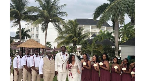 Griffin-Johnson Wedding, Montego Bay, Jamaica