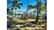 Relaxing beach side in Punta Cana