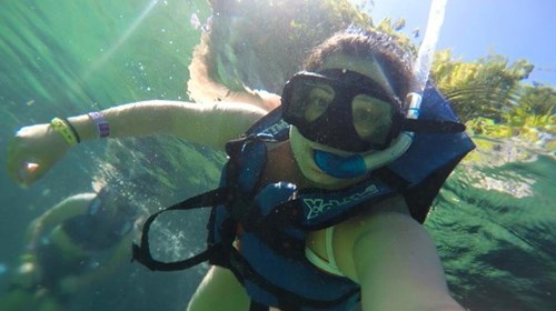 Snorkeling at Xel-Ha