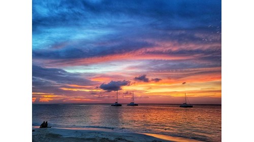 Sunset Montego Bay Jamaica