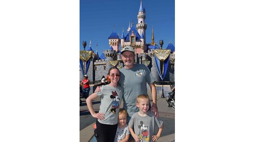 Cinderella's Castle at Disneyland