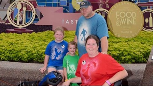 Epcot's Food & Wine Festival with my family!
