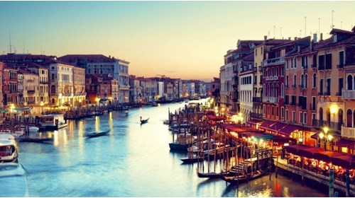 The magical canals of Venice