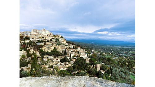  City of Gordes, in South Provence region France