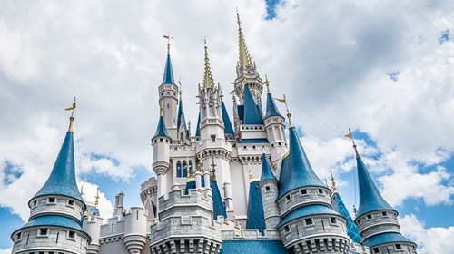 Walt Disney World Cinderella's Castle, 2017.