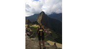 From the Sun Gate Overlooking Machu Picchu