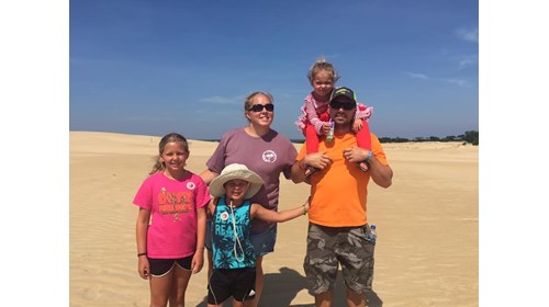 The tallest sand dune on the east coast!