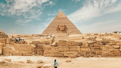 Great Pyramid of Giza-Fourth Dynasty pharaoh Khufu