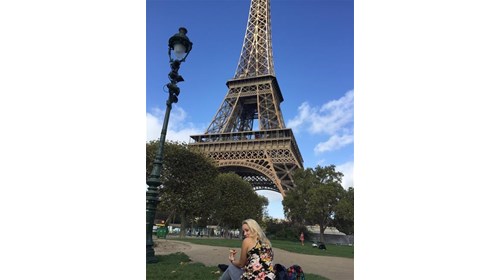 Paris for my engagement 