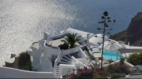 Santorini, Greece while on my Crystal Cruise!