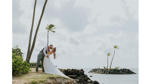My husband and I eloped in Hawaii in March 2023.
