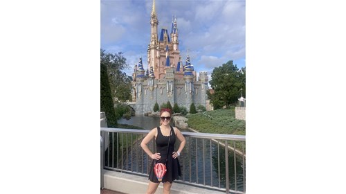Isabelle at Disney World 