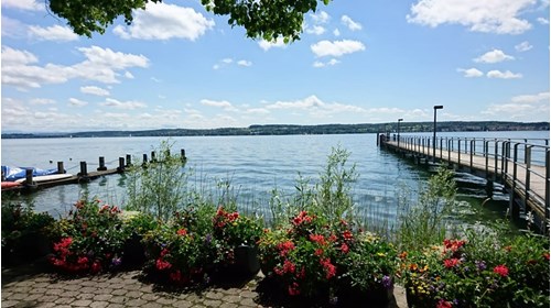 Beautiful Lake Constance in southern Germany