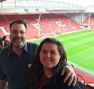 Liverpool FC at Anfield with My Daughter