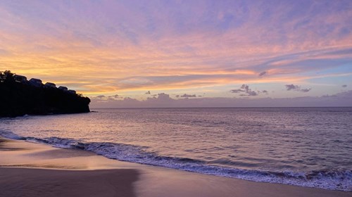 A Beautiful Saint Lucian Sunset