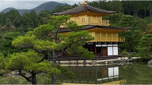 Kinkaku-ji the Golden Temple -- Kyoto, Japan 